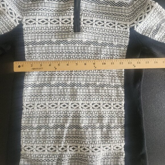 SKYR Sweater 1/4 Zip Ski Base Layer Nordic Textured Knit Athletic Womens Medium - Picture 9 of 11